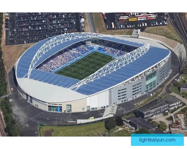 英超布莱顿新球场建设进展顺利，期待下赛季启用带来的新体验
